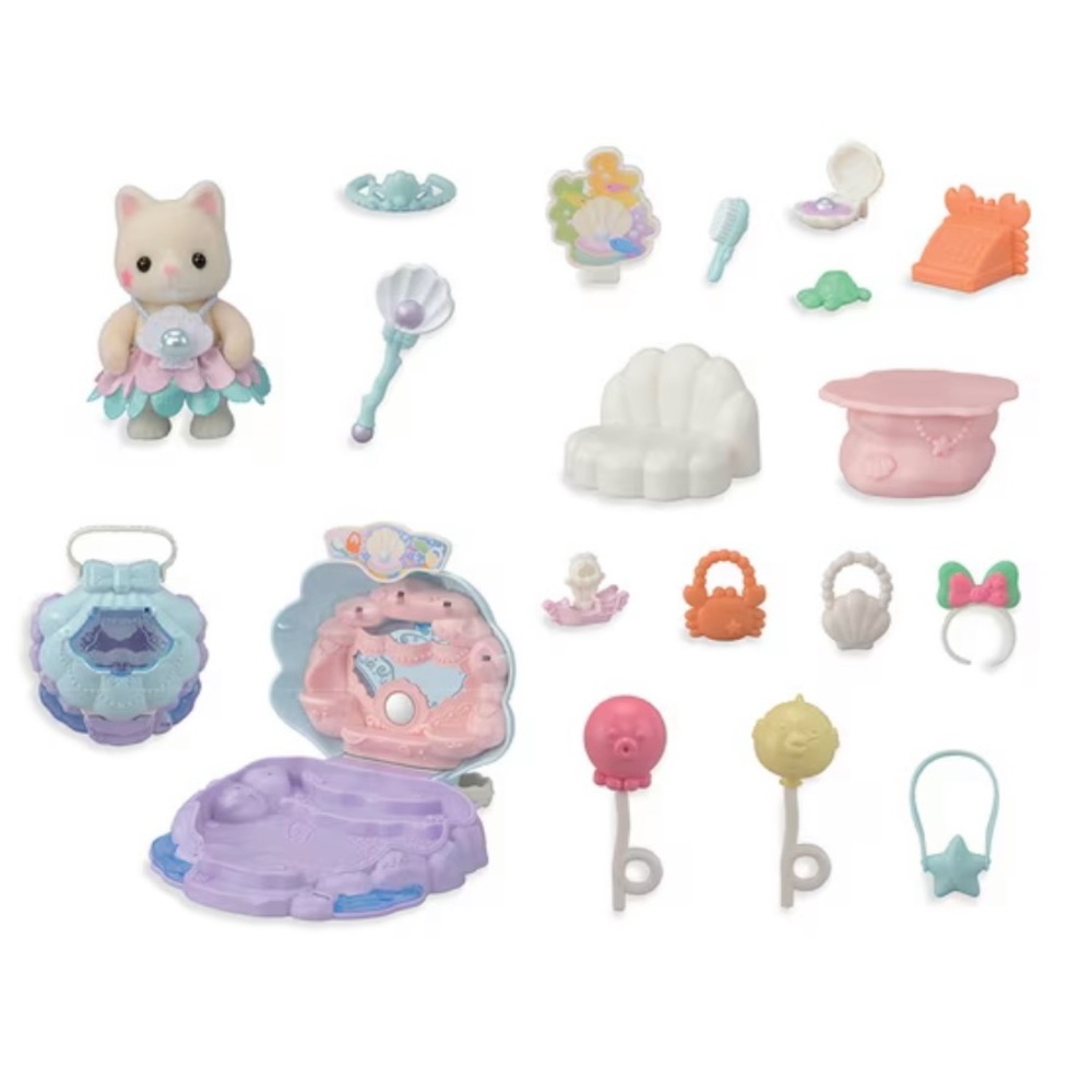NEW! Sylvanian Families / Calico Critters Princess's Mermaid Shop - Picture 2 of 3